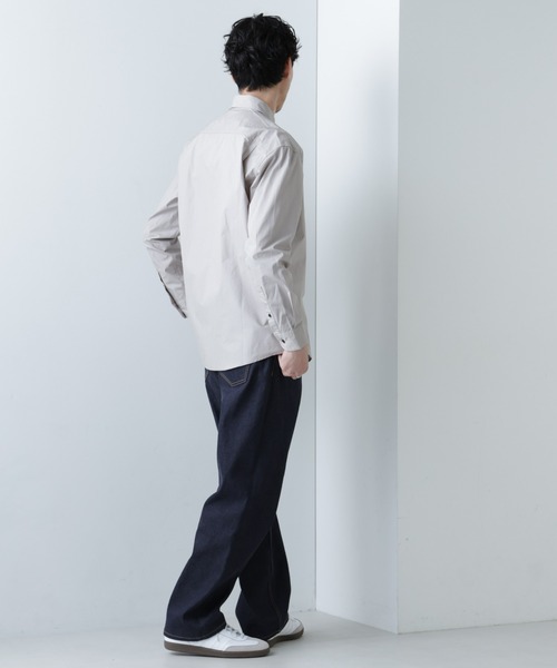 NANO universe(ナノユニバース)の「【WEB限定】コットンリラックスフィットシャツ (シャツ/ブラウス・メンズ・ホワイト/ベージュ/ライトグレー・マルチサイズ)」の13枚目の写真