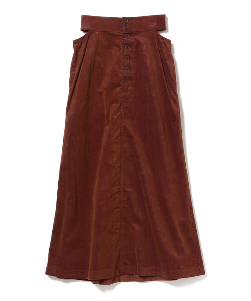 Ray BEAMS（レイビームス）の「RBS / コーデュロイ カットアウト スカート（スカート・レディース・ブラウン/ベージュ・0/1）」の11枚目の写真