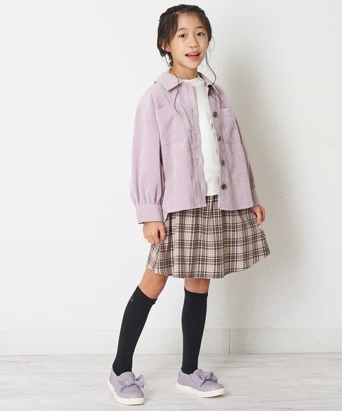 a.v.v（アーヴェヴェ）の「[KIDS]リボンスニーカー[WEB限定サイズ]（スニーカー・キッズ・ライトパープル/ミント・23/18/21/22/19/20）」の7枚目の写真