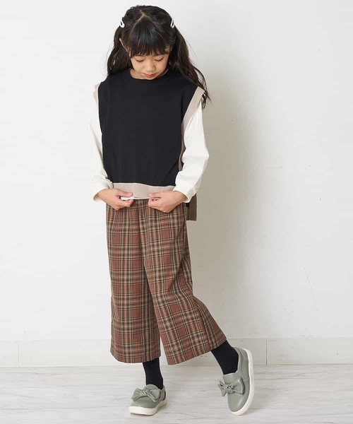 a.v.v（アーヴェヴェ）の「[KIDS]リボンスニーカー[WEB限定サイズ]（スニーカー・キッズ・ライトパープル/ミント・23/18/21/22/19/20）」の9枚目の写真