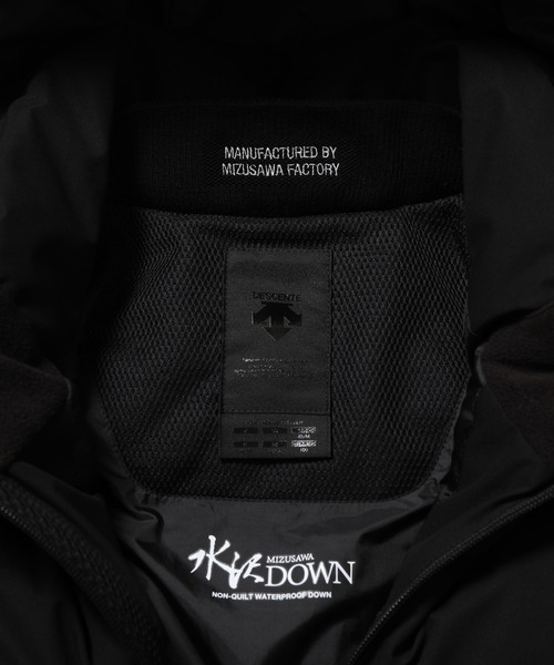 DESCENTE ALLTERRAIN(デサント オルテライン)の「【DESCENTE ALLTERRAIN】別注 AMBIT/アンビット(ダウンジャケット/コート・メンズ・ブラック・S/M/L/XL)」の2枚目の写真