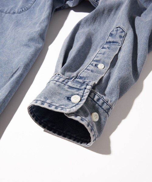 NAUTICA（ノーティカ）の「NAUTICA/ノーティカ Regular Denim BD Shirts “Sail”（シャツ/ブラウス・メンズ・ネイビー・MEDIUM/LARGE/X-LARGE/XX-LARGE）」の3枚目の写真