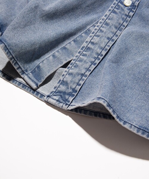 NAUTICA（ノーティカ）の「NAUTICA/ノーティカ Regular Denim BD Shirts “Sail”（シャツ/ブラウス・メンズ・ネイビー・MEDIUM/LARGE/X-LARGE/XX-LARGE）」の5枚目の写真