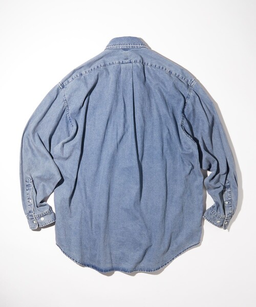 NAUTICA（ノーティカ）の「NAUTICA/ノーティカ Regular Denim BD Shirts “Sail”（シャツ/ブラウス・メンズ・ネイビー・MEDIUM/LARGE/X-LARGE/XX-LARGE）」の11枚目の写真