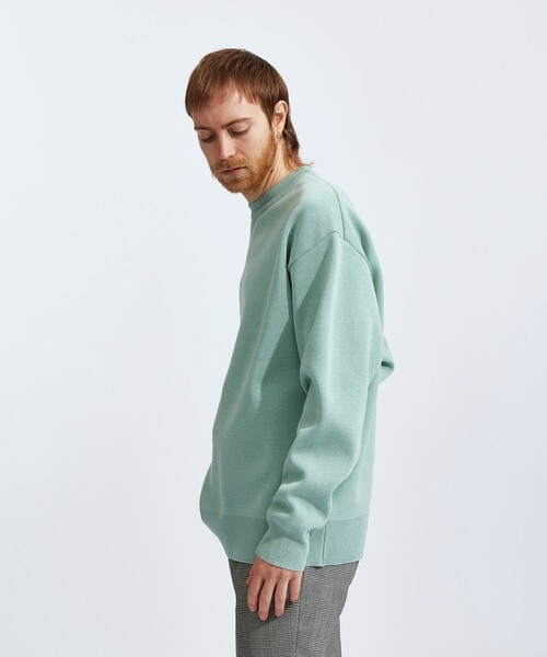 UNITED TOKYO（ユナイテッドトウキョウ）の「ベーシッククルーニット（ニット/セーター・メンズ・ホワイト/ミント/その他17・1/2/3）」の21枚目の写真