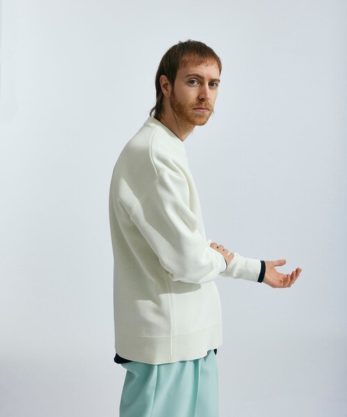 UNITED TOKYO（ユナイテッドトウキョウ）の「ベーシッククルーニット（ニット/セーター・メンズ・ホワイト/ミント/その他17・1/2/3）」の10枚目の写真