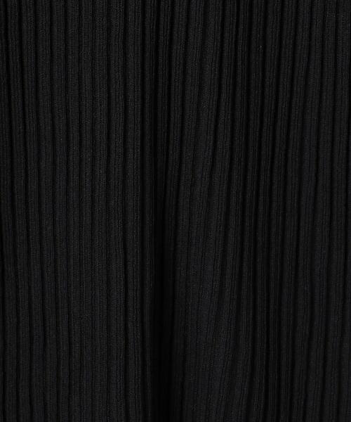 BEAUTY&YOUTH UNITED ARROWS（ビューティーアンドユースユナイテッドアローズ）の「BY ランダムリブ タートルネックニット -ウォッシャブル-（ニット/セーター・レディース・ライラック/ブラック/オフホワイト・FREE）」の14枚目の写真