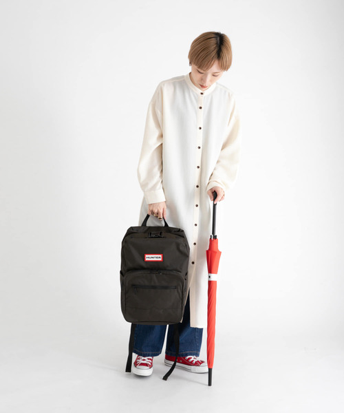 HUNTER（ハンター）の「HUNTER　PIONEER TOPCLIP BACKPACK（バックパック/リュック・レディース・ブラック/オリーブ・ONE）」の8枚目の写真