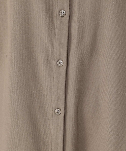 studio CLIP（スタディオクリップ）の「ダブルフロントVネックフレアワンピース（ワンピース・レディース・スモーク/モカ/カーキ・FREE）」の13枚目の写真