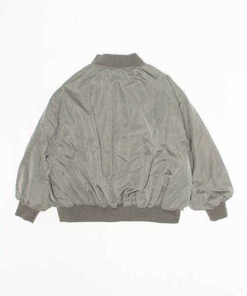 LOVETOXIC（ラブトキシック）の「リバーシブルMA1（ブルゾン・キッズ・ブラック/ブラウン/カーキ/ベージュ・S/M/L/SS）」の7枚目の写真