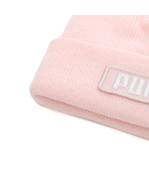 PUMA（プーマ）の「PUMA プーマ キッズ プーマ クラシック カフ ビーニー ジュニア（ニットキャップ/ビーニー・キッズ・ブラック/ライトピンク・フリー）」の12枚目の写真