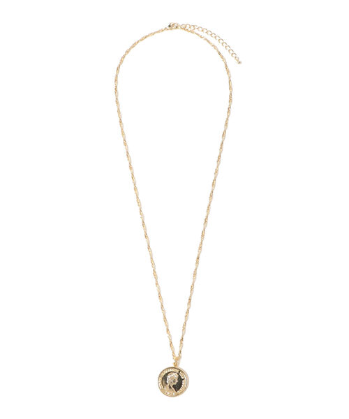 Ray BEAMS(レイビームス)の「Ray BEAMS / エリザベス コイン ロングネックレス(ネックレス・レディース・ゴールド・ONE SIZE)」の5枚目の写真