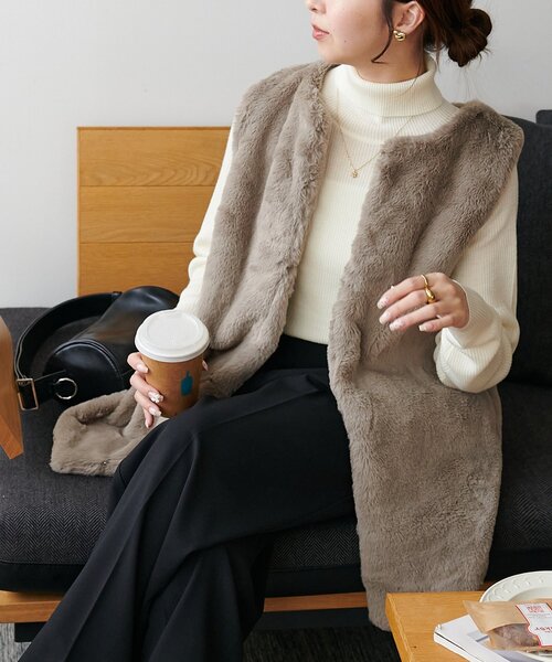 毎年大好評！】ファーベスト（ベスト）｜DISCOAT（ディスコート）の