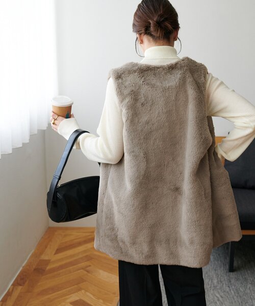 毎年大好評！】ファーベスト（ベスト）｜DISCOAT（ディスコート）の