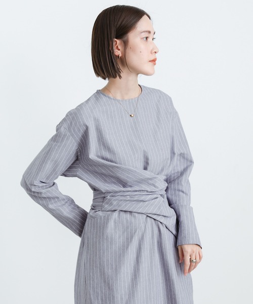 セール 22 Ss ウエストクロスストライプワンピース ワンピース Select Moca セレクトモカ のファッション通販 Zozotown セール 22 Ss ウエストクロスストライプワンピース ワンピース Select Moca セレクトモカ のファッション通販 Zozotown