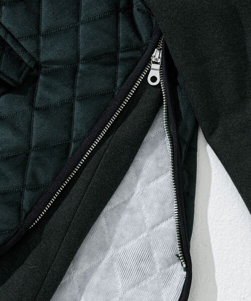 C DIEM(カルペディエム)の「C DIEM(カルペディエム) QUILTING MOUNTIAN PARKA マウンテンパーカー(MSO-21017)(ステンカラーコート・メンズ・ブラック・SMALL/MEDIUM/LARGE)」の5枚目の写真