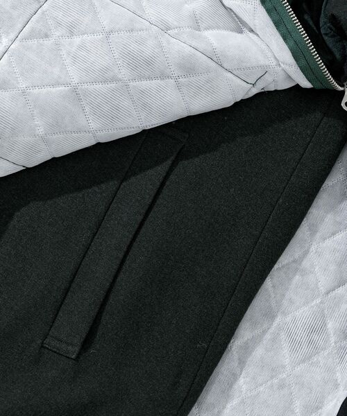 C DIEM(カルペディエム)の「C DIEM(カルペディエム) QUILTING MOUNTIAN PARKA マウンテンパーカー(MSO-21017)(ステンカラーコート・メンズ・ブラック・SMALL/MEDIUM/LARGE)」の13枚目の写真