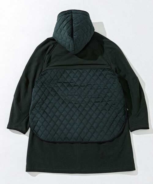 C DIEM(カルペディエム)の「C DIEM(カルペディエム) QUILTING MOUNTIAN PARKA マウンテンパーカー(MSO-21017)(ステンカラーコート・メンズ・ブラック・SMALL/MEDIUM/LARGE)」の3枚目の写真