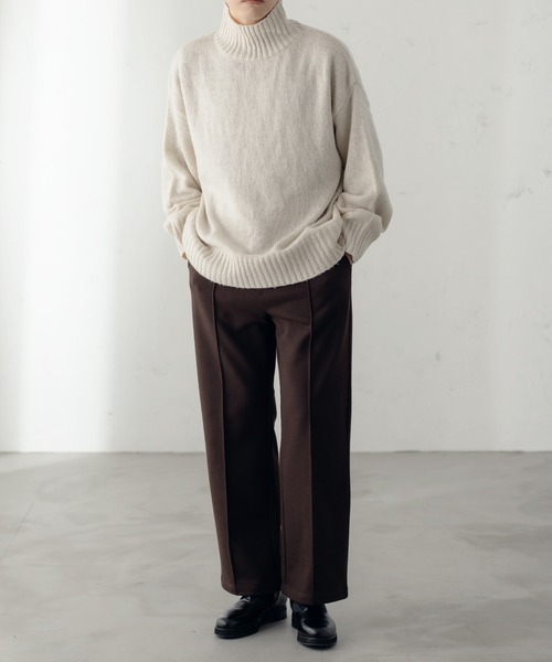 epnok（エプノック）の「センターシームスウェットパンツ（スウェットパンツ・メンズ・ブラック/ダークブラウン/オートミール・SMALL/MEDIUM/LARGE）」の6枚目の写真