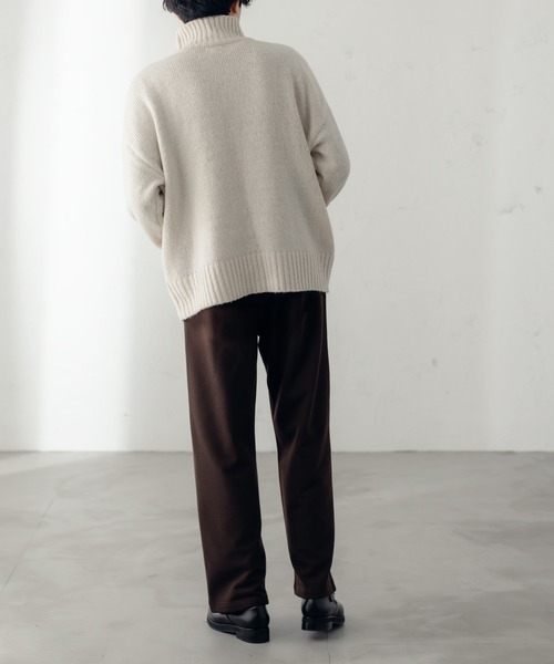 epnok（エプノック）の「センターシームスウェットパンツ（スウェットパンツ・メンズ・ブラック/ダークブラウン/オートミール・SMALL/MEDIUM/LARGE）」の14枚目の写真