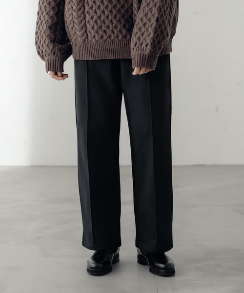 epnok（エプノック）の「センターシームスウェットパンツ（スウェットパンツ・メンズ・ブラック/ダークブラウン/オートミール・SMALL/MEDIUM/LARGE）」の8枚目の写真