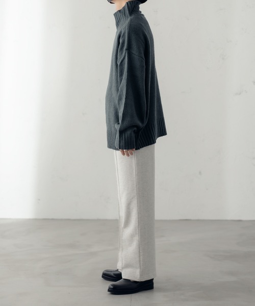 epnok（エプノック）の「センターシームスウェットパンツ（スウェットパンツ・メンズ・ブラック/ダークブラウン/オートミール・SMALL/MEDIUM/LARGE）」の7枚目の写真