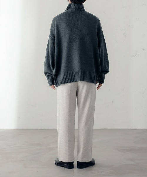 epnok（エプノック）の「センターシームスウェットパンツ（スウェットパンツ・メンズ・ブラック/ダークブラウン/オートミール・SMALL/MEDIUM/LARGE）」の22枚目の写真