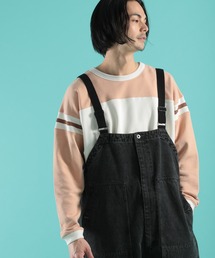 niko and... | [niko and ...JEANS 2022SS]配色フットボールプルオーバー(スウェット)