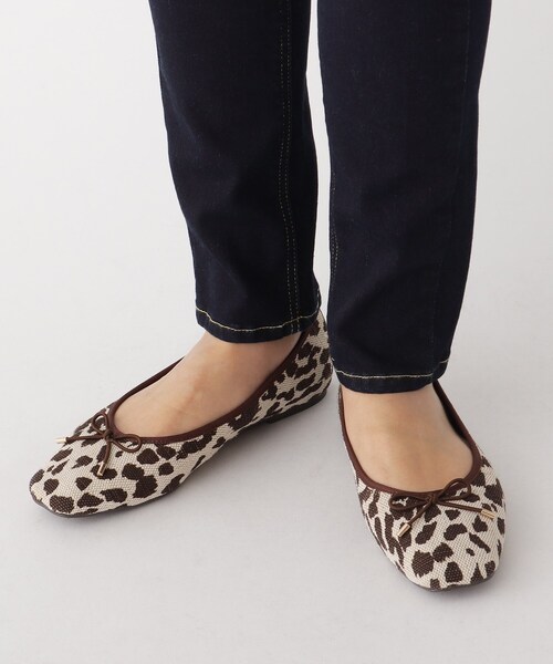 OPAQUE.CLIP(オペークドットクリップ)の「◆スクエアトゥバレエシューズ【WEB限定サイズ有】(ドレスシューズ・レディース・ダークブラウン系/ベージュ系/シルバー/ブラック/ダークグリーン/ベージュ系その他4/ブラック系1・50/40/35/45/30/25)」の16枚目の写真