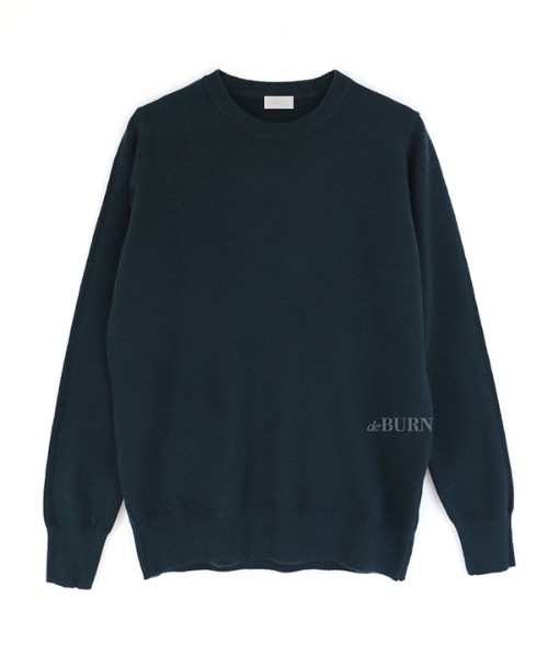 deBURN（デバーン）の「【deBURN 】カシミア シンプルラウンドニット / cashmere simple round_KN（ニット/セーター・レディース・ネイビー/ライトブラウン/ピンク/ブラック/パープル/ブルーグリーン/ライトブルー/アイボリー/ブラウン/グレー/クリアイエロー・FREE）」の8枚目の写真