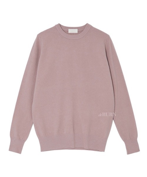deBURN（デバーン）の「【deBURN 】カシミア シンプルラウンドニット / cashmere simple round_KN（ニット/セーター・レディース・ネイビー/ライトブラウン/ピンク/ブラック/パープル/ブルーグリーン/ライトブルー/アイボリー/ブラウン/グレー/クリアイエロー・FREE）」の11枚目の写真