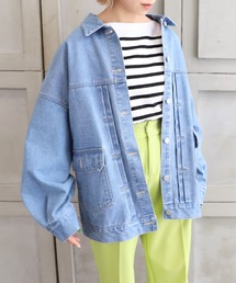 moment+ | *New Arrival*ラフサイズデニムジャケット(デニムジャケット)