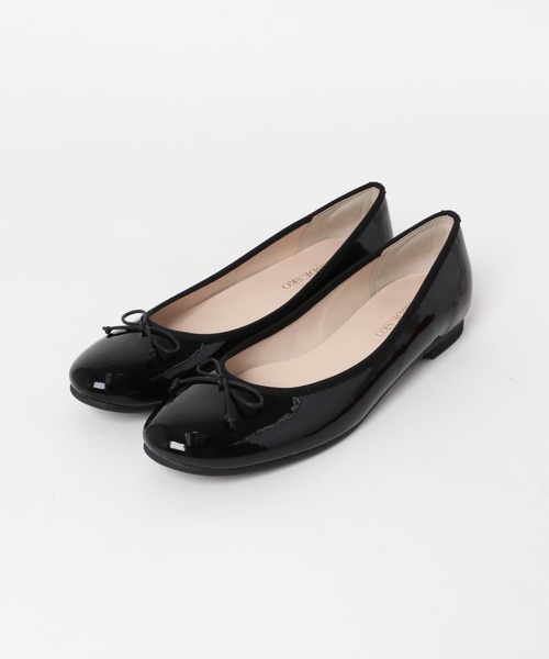 RODE SKO（ロデスコ）の「『5サイズ展開』ラウンドトゥエナメルバレエ（バレエシューズ・レディース・ブラウン系その他/ブラック/レッド・38/36/37/35/39）」の19枚目の写真