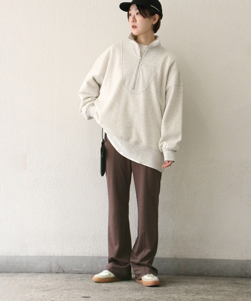 notch.（ノッチ）の「ポンチセンターシームカラーパンツ（その他パンツ・レディース・ブラック/パープル/ブラウン/レッド/ライム/ブルー/グリーン・TM/M）」の16枚目の写真