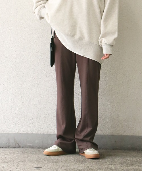 notch.（ノッチ）の「ポンチセンターシームカラーパンツ（その他パンツ・レディース・ブラック/パープル/ブラウン/レッド/ライム/ブルー/グリーン・TM/M）」の14枚目の写真