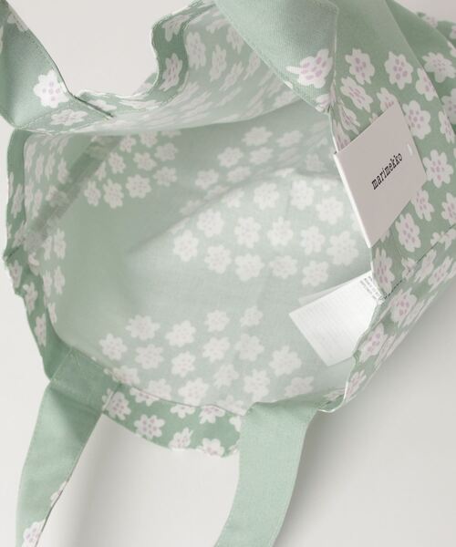 marimekko(マリメッコ)の「【JAPAN EXCLUSIVE / WEB限定商品】Puketti / bag 33x32 cm(トートバッグ・レディース・ライトグリーン・FREE)」の8枚目の写真