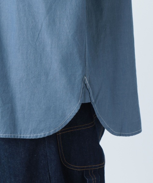 BAYFLOW(ベイフロー)の「【ELY(エリー)×BAYFLOW】シャンブレーシャツ(シャツ/ブラウス・メンズ・ライトブルー/インディゴブルー・MEDIUM/LARGE)」の12枚目の写真