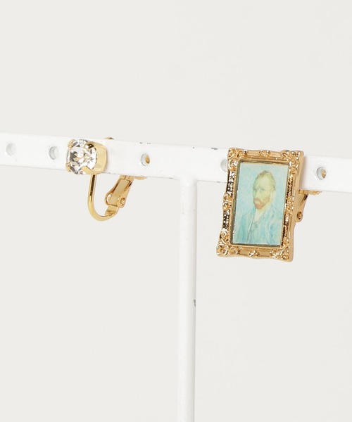 gargle（ガーグル）の「gargle ガーグル:　美術館アート　世界の名画 イヤリング（イヤリング・レディース・レッド/ピンク/クリア/ホワイト・FREE）」の11枚目の写真