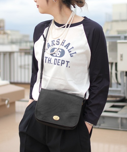 THE SHINZONE(ザ シンゾーン)の「THE SHINZONE/シンゾーン シアーラグランTEE SHEER RAGLAN TEE(Tシャツ/カットソー・レディース・ブラック/ネイビー/ボルドー・FREE)」の2枚目の写真