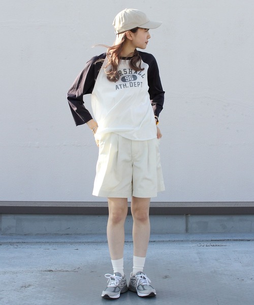 THE SHINZONE(ザ シンゾーン)の「THE SHINZONE/シンゾーン シアーラグランTEE SHEER RAGLAN TEE(Tシャツ/カットソー・レディース・ブラック/ネイビー/ボルドー・FREE)」の13枚目の写真
