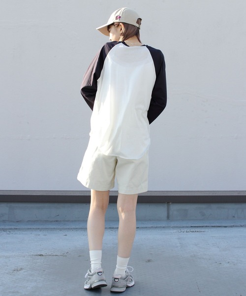 THE SHINZONE(ザ シンゾーン)の「THE SHINZONE/シンゾーン シアーラグランTEE SHEER RAGLAN TEE(Tシャツ/カットソー・レディース・ブラック/ネイビー/ボルドー・FREE)」の15枚目の写真