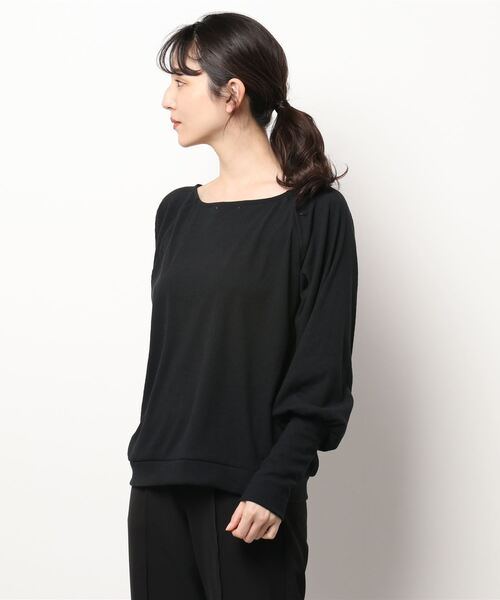 CHILLE（チル）の「マトンスリーブトップスカットソー（Tシャツ/カットソー・レディース・ブラック/ブルー/アイボリー・FREE）」の6枚目の写真