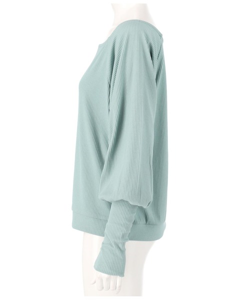 CHILLE（チル）の「マトンスリーブトップスカットソー（Tシャツ/カットソー・レディース・ブラック/ブルー/アイボリー・FREE）」の10枚目の写真