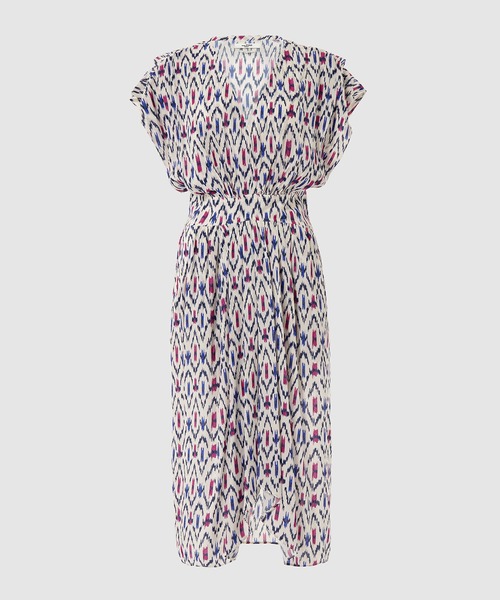 MARANT ETOILE(マランエトワール)の「IMEワンピース 22PRO2127 22P029E 23EC(ワンピース・レディース・ブラック系その他/ベージュ系その他・36/34)」の2枚目の写真