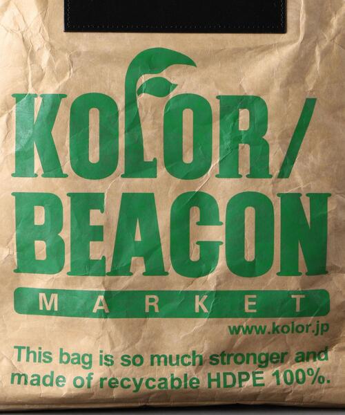 kolor BEACON（カラービーコン）の「＜kolor/BEACON（カラー ビーコン）＞トートバッグ ■■■（トートバッグ・メンズ・ベージュ・FREE）」の8枚目の写真