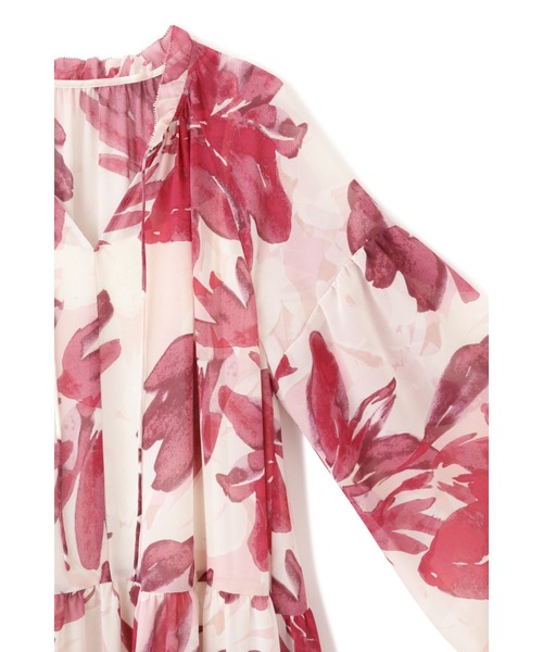 JILL STUART(ジルスチュアート)の「◆エリンフラワーワンピース(ワンピース・レディース・グリーン/ボルドー・2/0/4)」の12枚目の写真