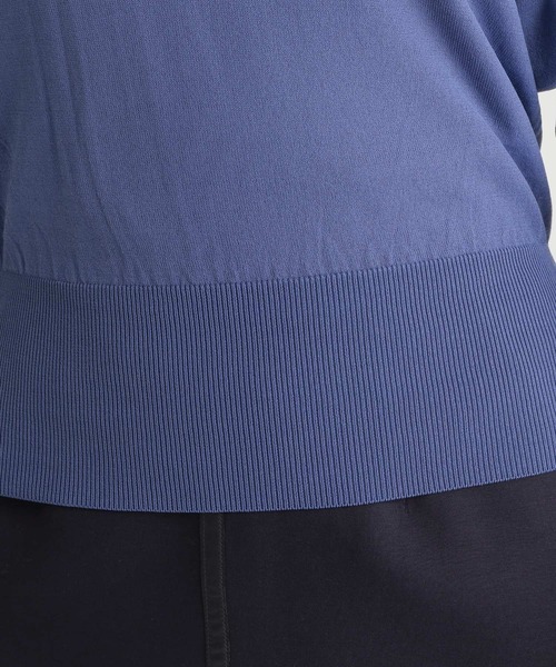 Andemiu（アンデミュウ）の「【顔タイプCURVE】ソデギャザーニット273101（ニット/セーター・レディース・ホワイト/ブラック/ブルー/ピンク・FREE）」の13枚目の写真