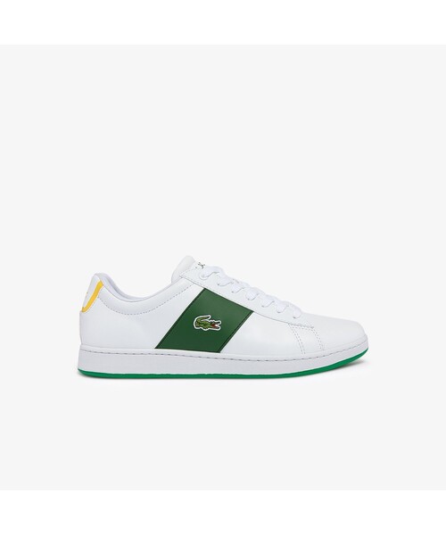 LACOSTE(ラコステ)の「メンズ CARNABY EVO 0722 3(スニーカー・メンズ・ネイビー/ホワイト×グリーン・25.5cm/26.5cm/28.5cm/25.0cm/26.0cm/27.0cm/28.0cm)」の2枚目の写真