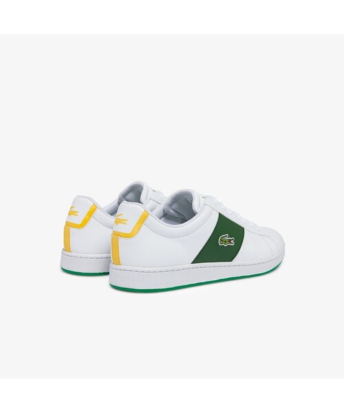 LACOSTE(ラコステ)の「メンズ CARNABY EVO 0722 3(スニーカー・メンズ・ネイビー/ホワイト×グリーン・25.5cm/26.5cm/28.5cm/25.0cm/26.0cm/27.0cm/28.0cm)」の4枚目の写真