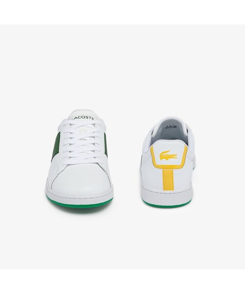 LACOSTE(ラコステ)の「メンズ CARNABY EVO 0722 3(スニーカー・メンズ・ネイビー/ホワイト×グリーン・25.5cm/26.5cm/28.5cm/25.0cm/26.0cm/27.0cm/28.0cm)」の6枚目の写真